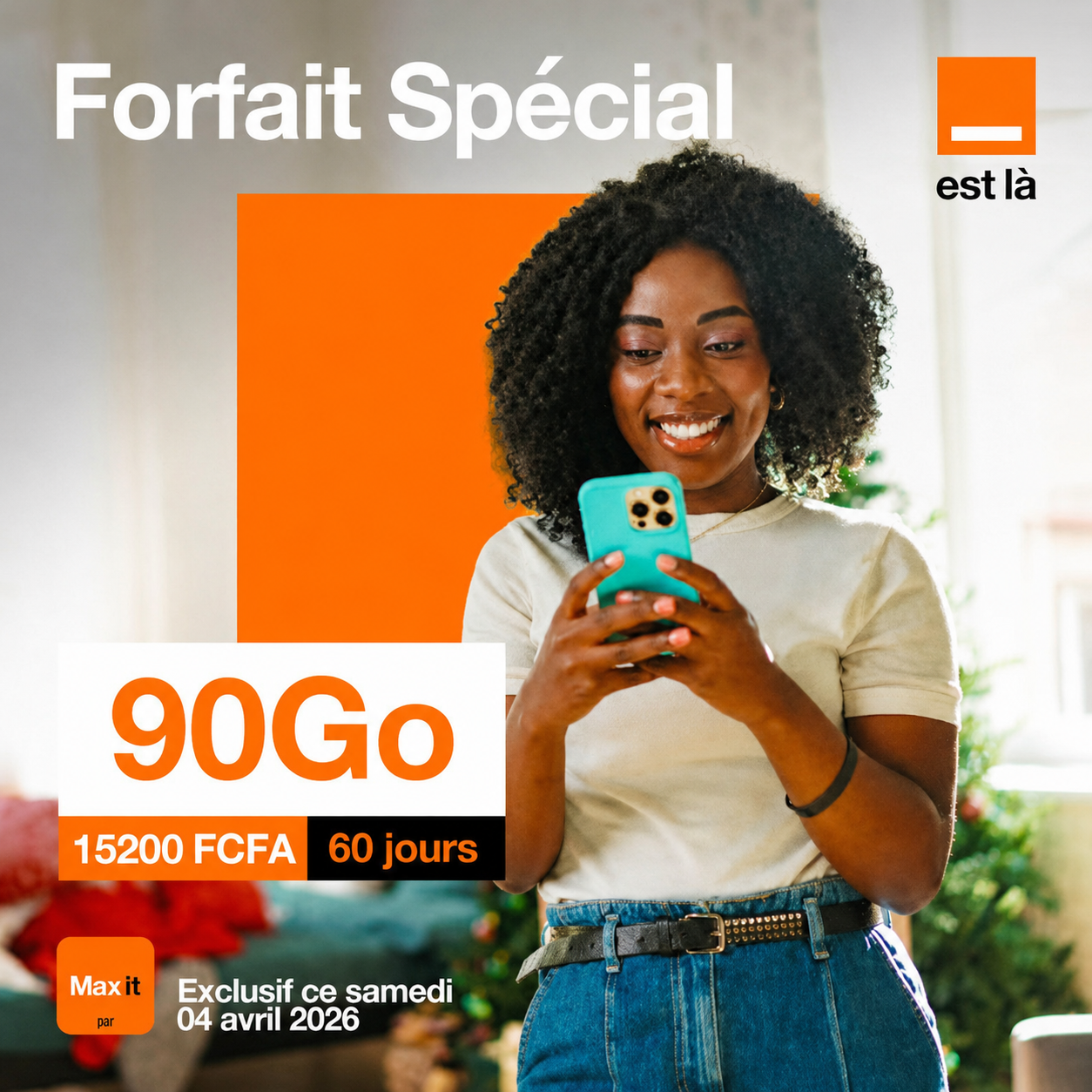 Publicité Orange Cameroun