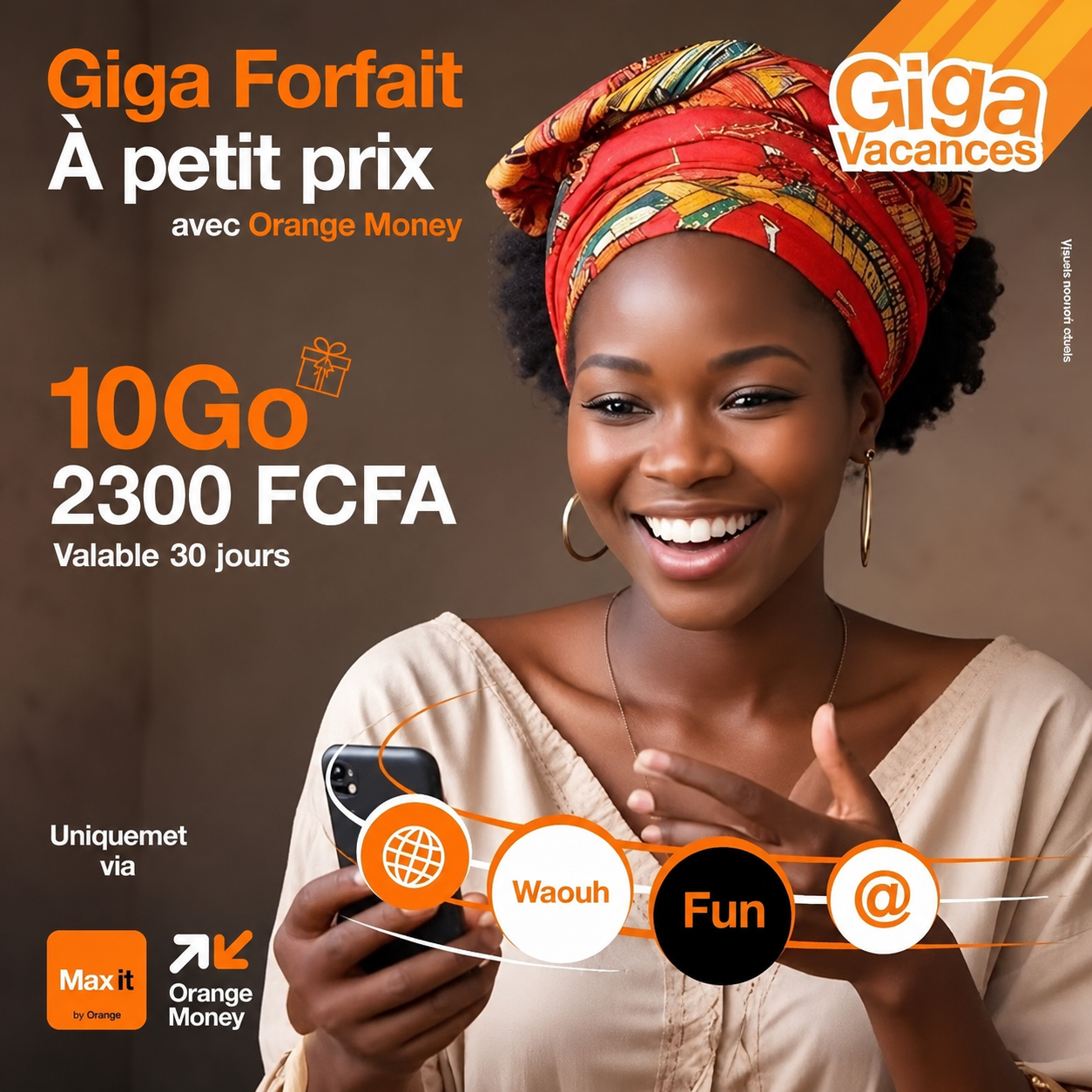Publicité ORANGE CAMEROUN