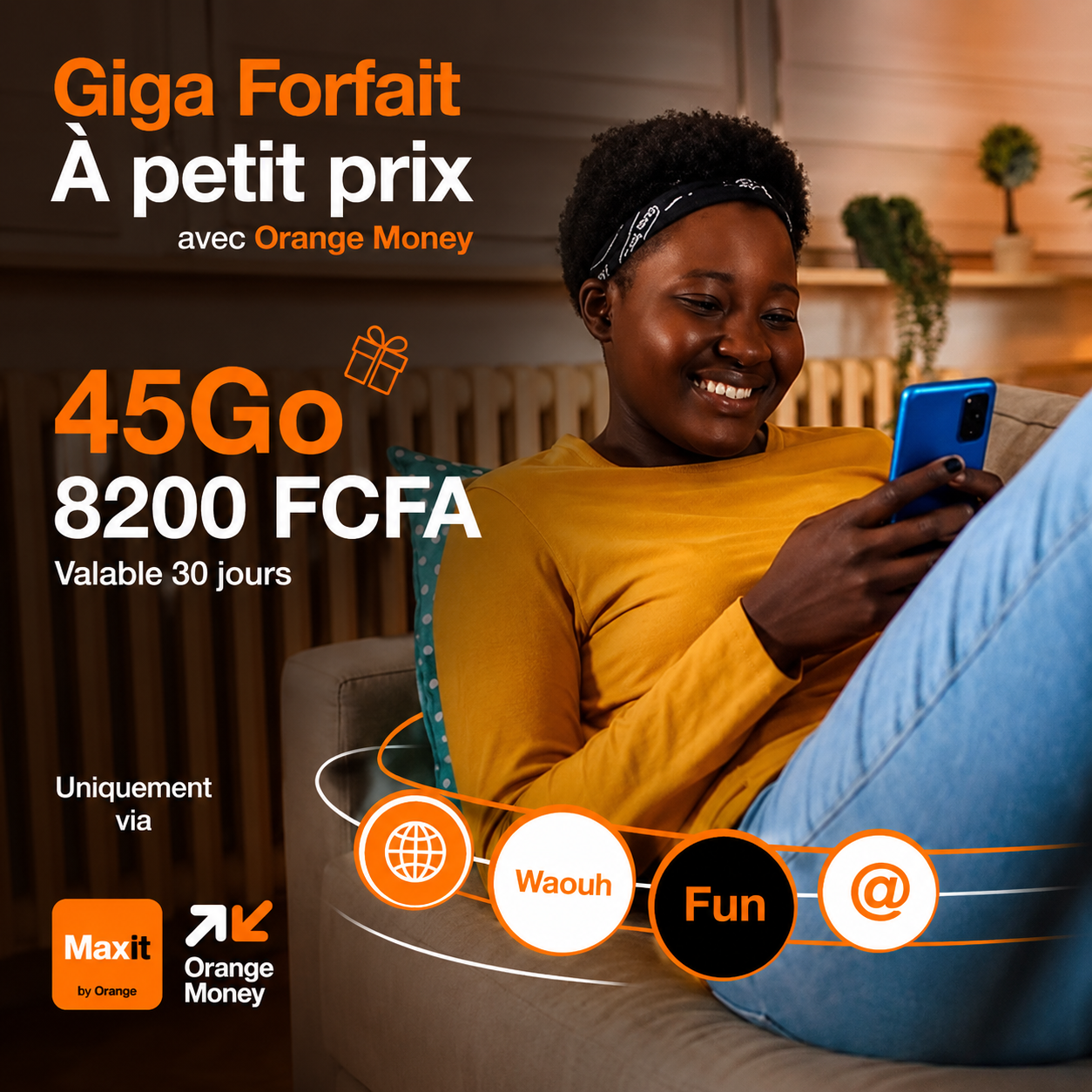 Publicité ORANGE CAMEROUN