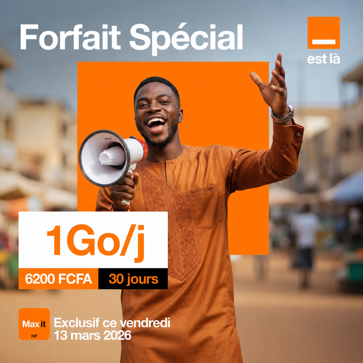 Publicité Orange Cameroun